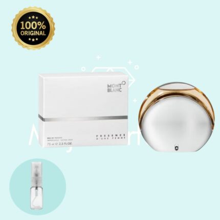 Presence D'une femme MontBlanc 5 ml Decante - Decante