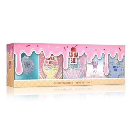 Anna Sui Kit 5 Miniaturas De 5ml Cada EDT- Original Lacrado