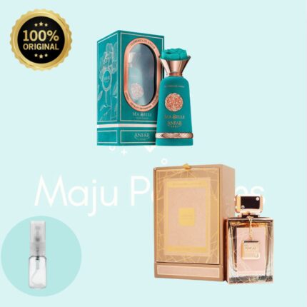Combo Decante Ma Belle Anfar 5 ml + Aesthetic Date Nights 5 ml - Decante